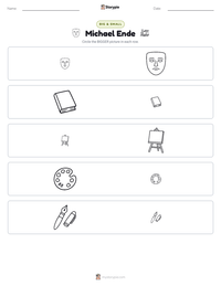 Michael Ende printable worksheet preview