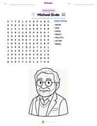 Michael Ende printable worksheet preview