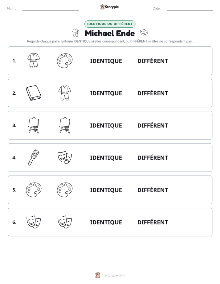 Identique ou Différent