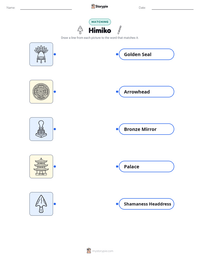 Himiko printable worksheet preview