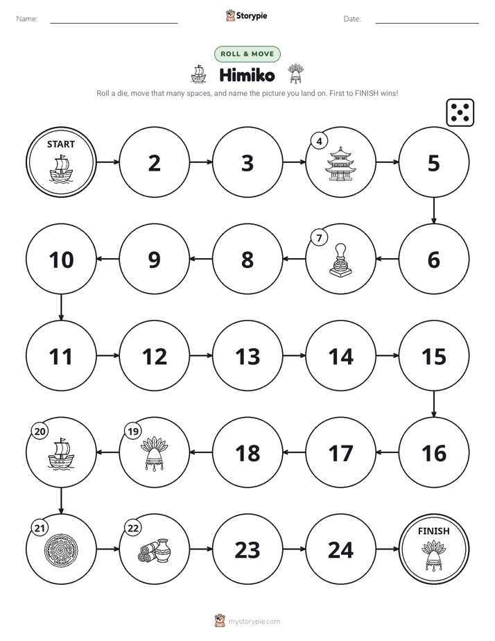 Roll & Move Game