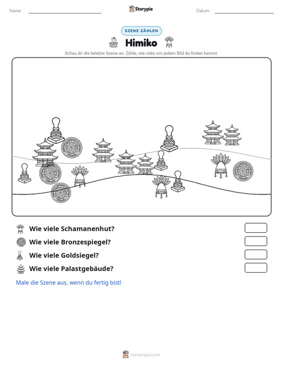 Zähl-Szene