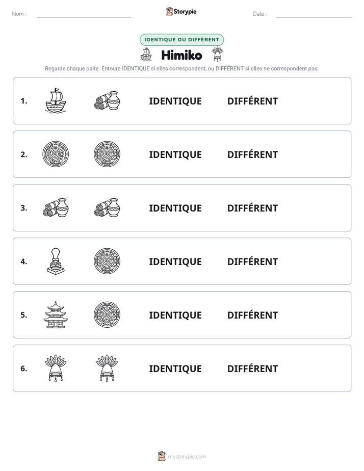 Identique ou Différent
