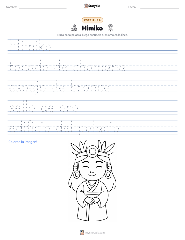 Práctica de Escritura