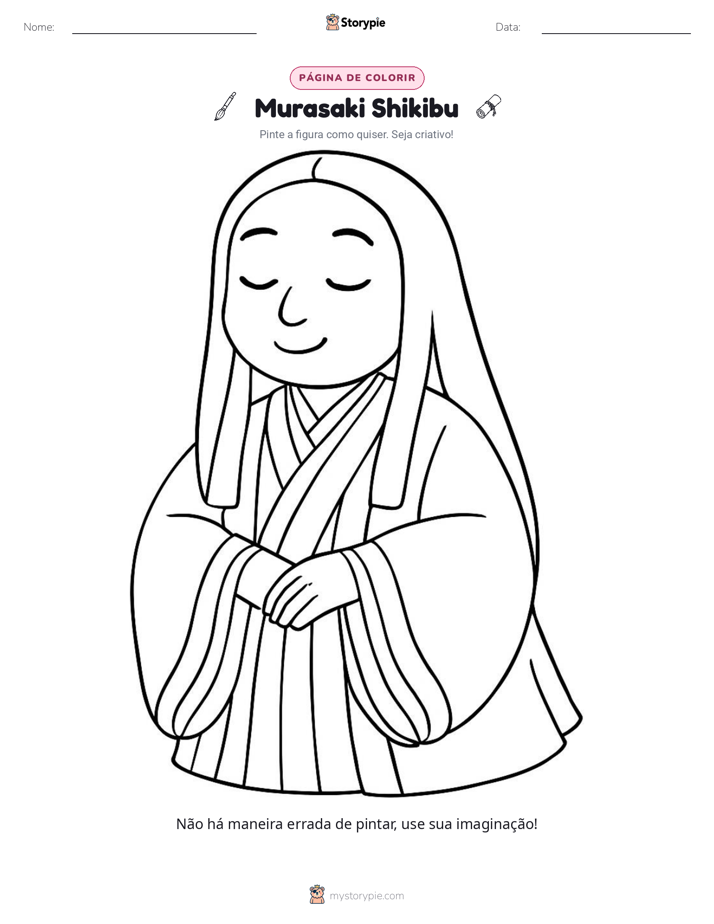 Página para colorir