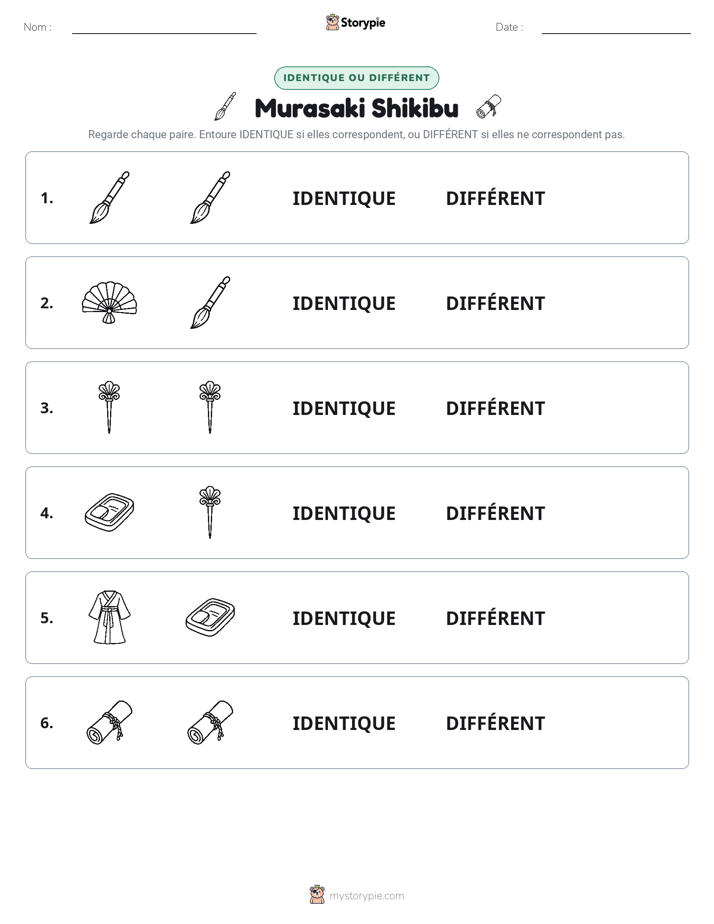 Identique ou Différent
