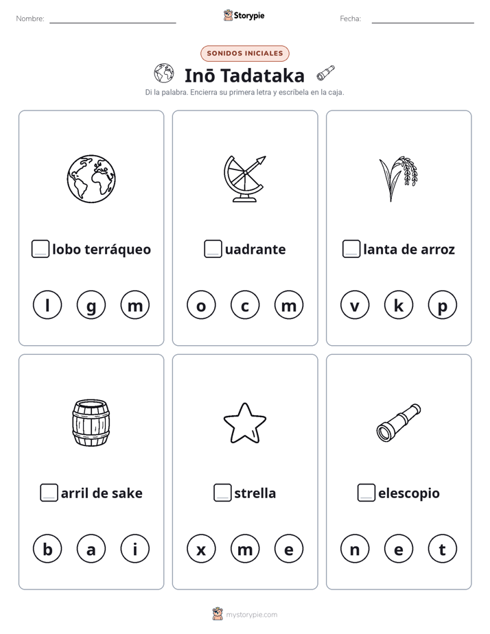 Sonidos Iniciales