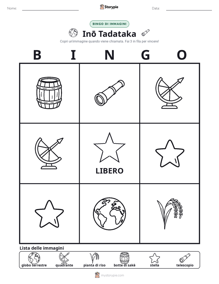 Bingo delle Immagini