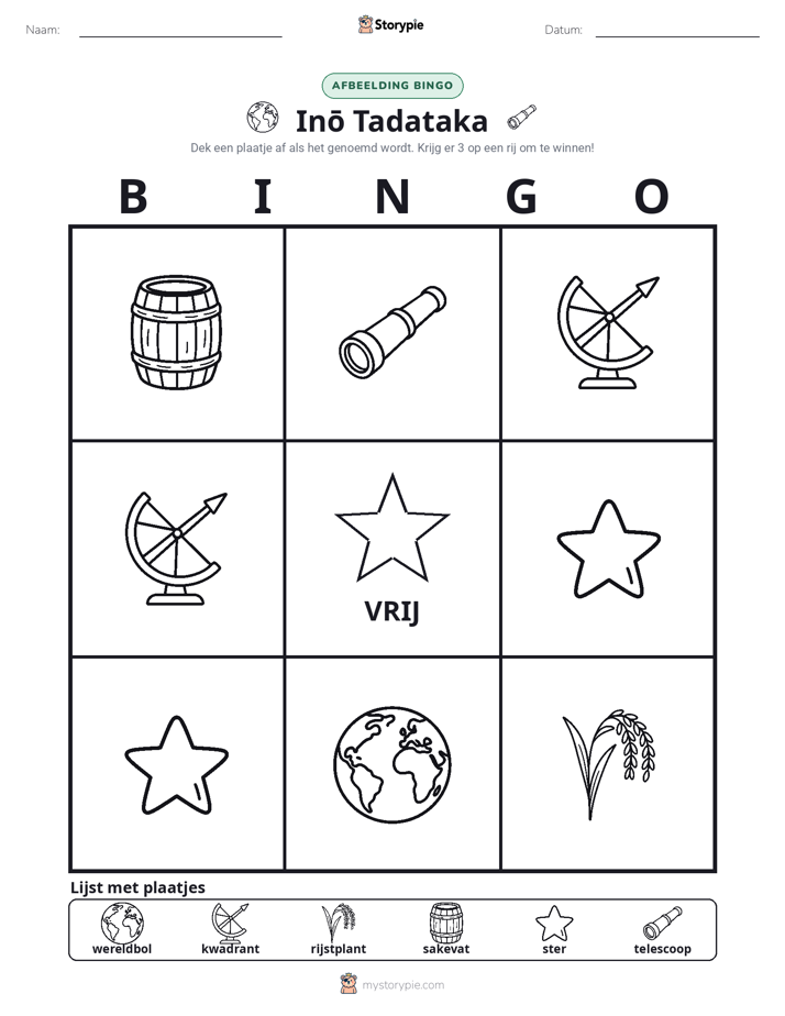 Afbeelding Bingo