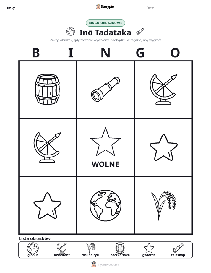 Bingo obrazkowe