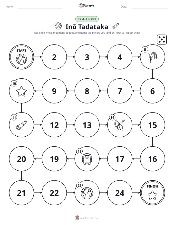 Roll & Move Game