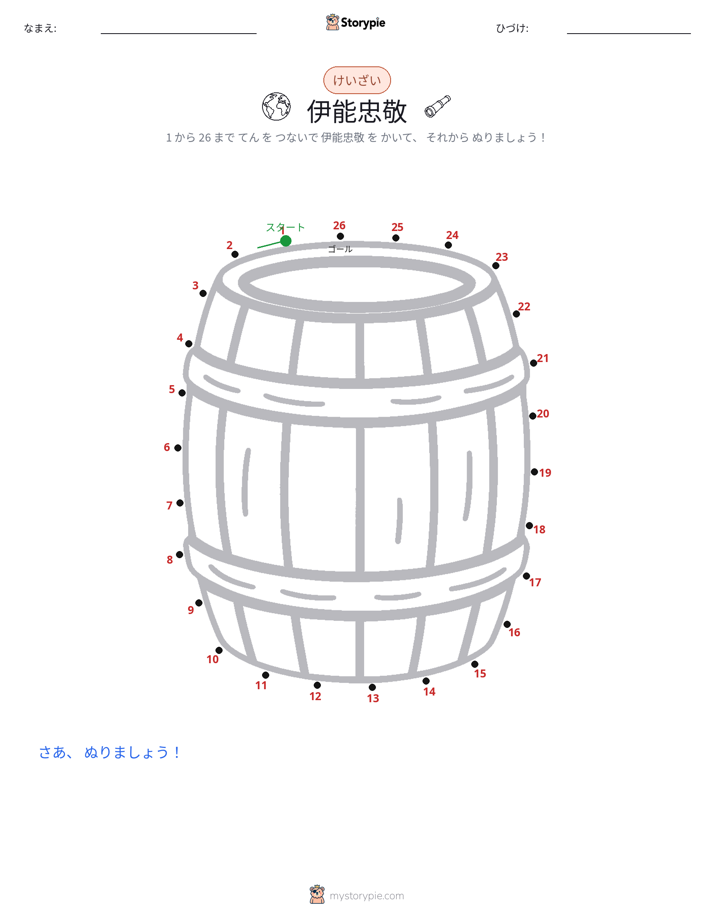 点つなぎ