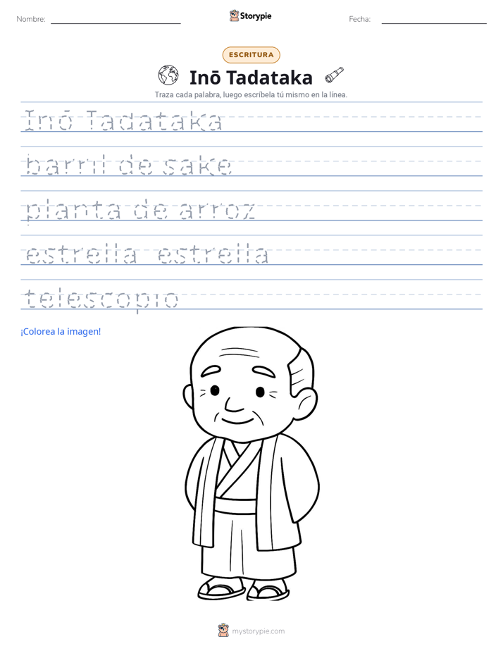 Práctica de Escritura