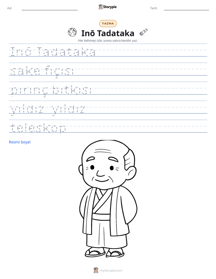 Yazma Pratiği