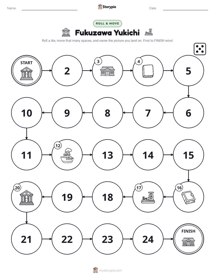 Roll & Move Game