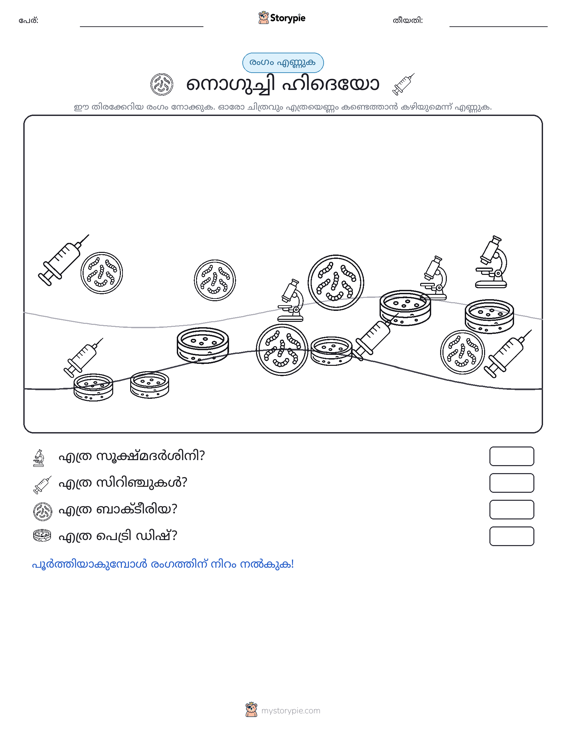 എണ്ണുന്ന ദൃശ്യങ്ങൾ