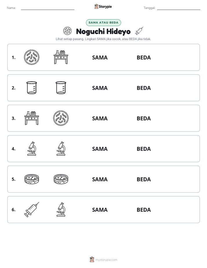 Sama atau Berbeda