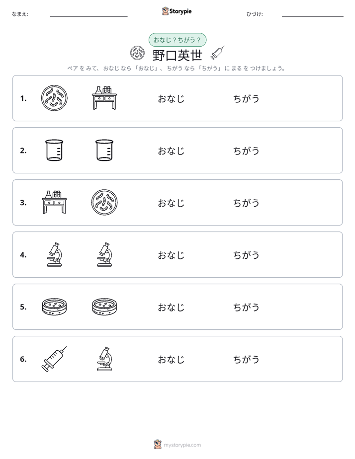 同じか違うか