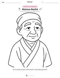 Podgląd drukowalnego arkusza ćwiczeń Matsuo Bashō