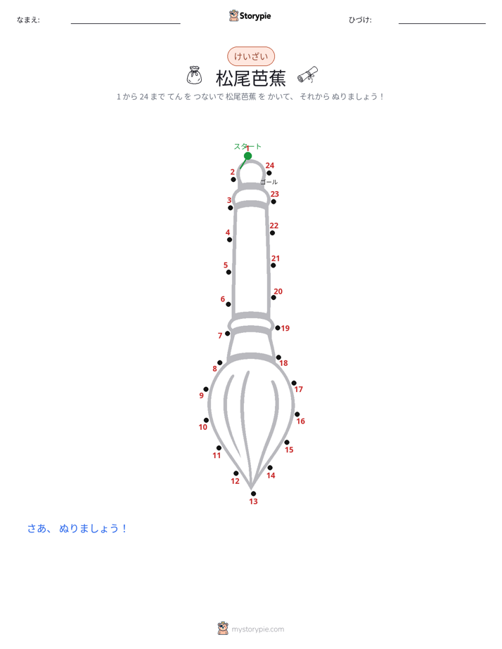 点つなぎ