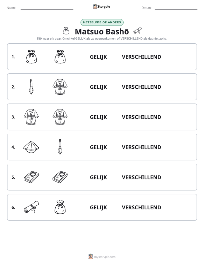 Zelfde of Verschillend