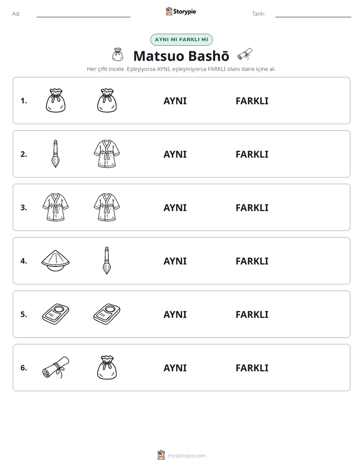 Aynı mı Farklı mı