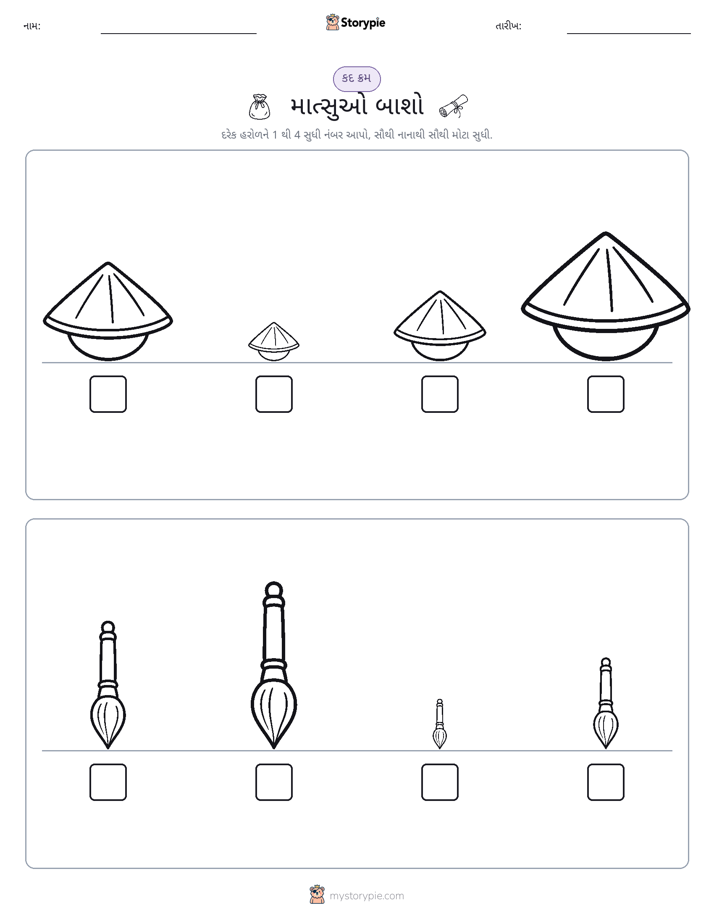 આકાર ક્રમ
