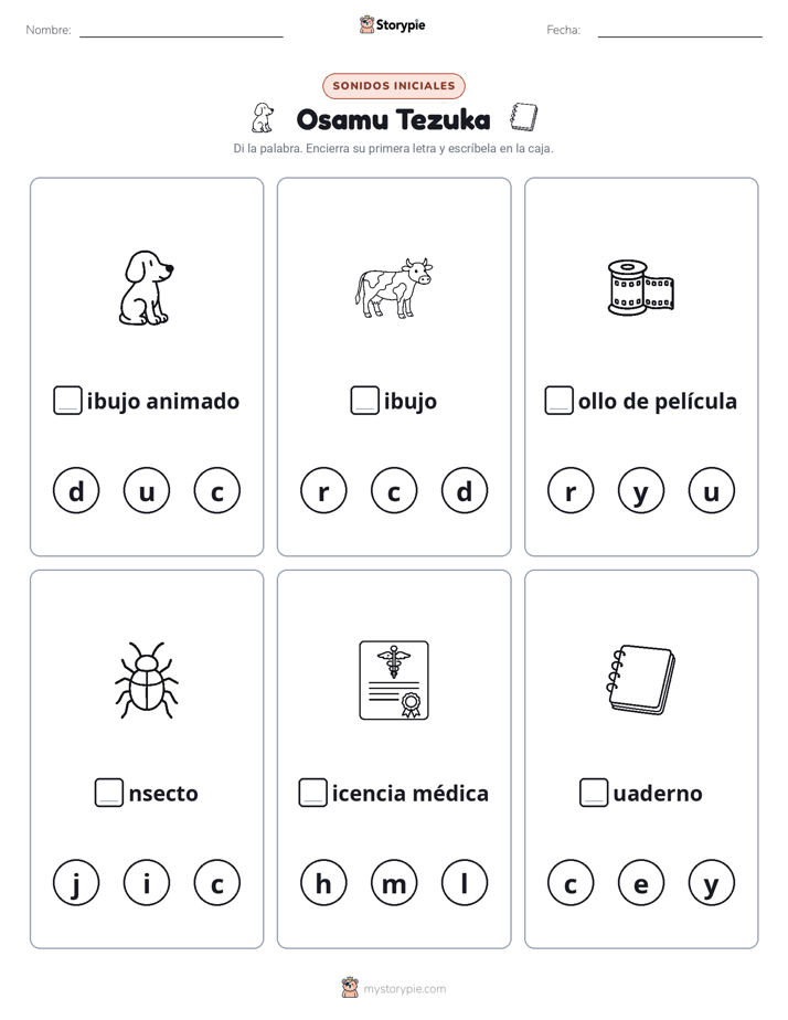 Sonidos Iniciales