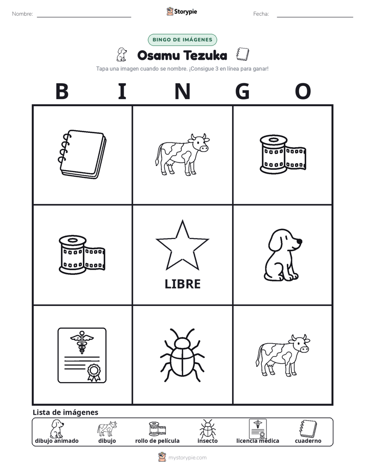Bingo de Imágenes
