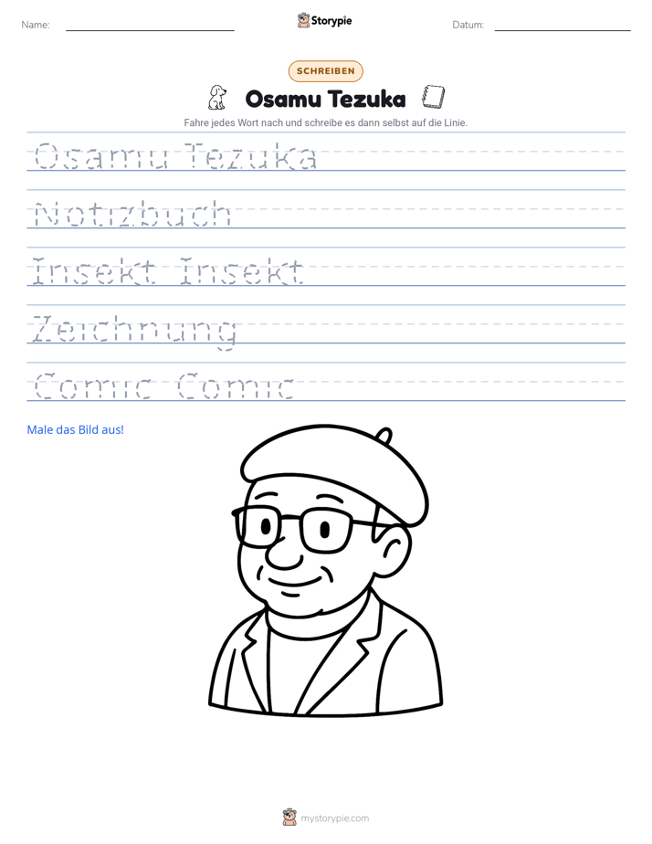 Schreibübung