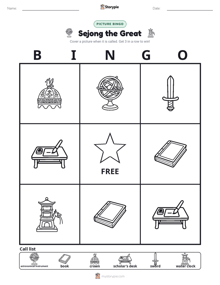 Picture Bingo