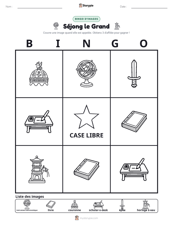 Bingo d'Images