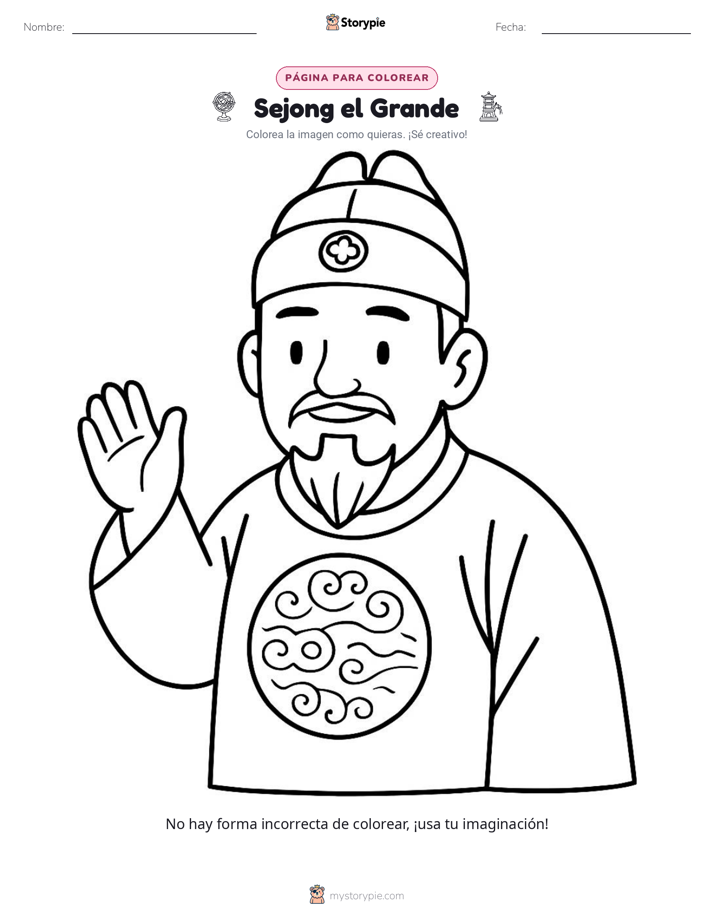 Página para Colorear