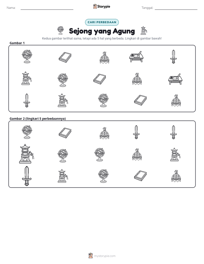 Temukan Perbedaannya