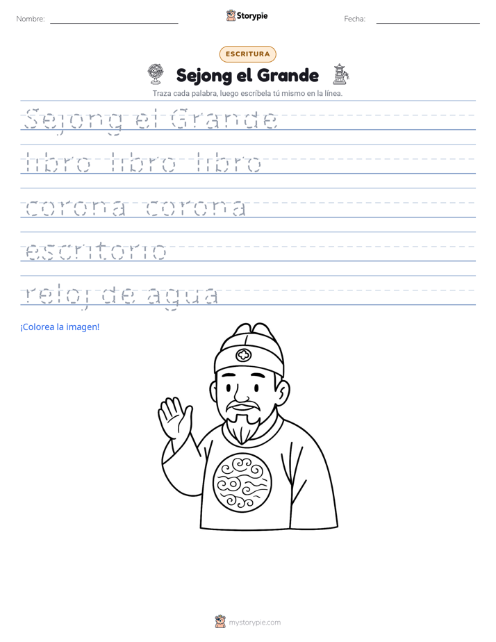 Práctica de Escritura