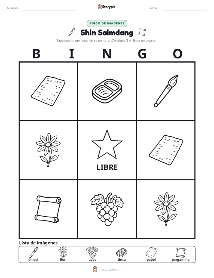 Bingo de Imágenes