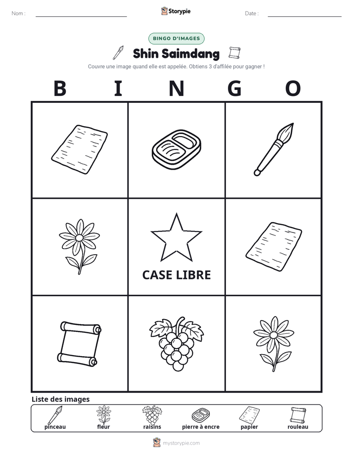 Bingo d'Images