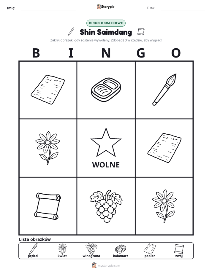 Bingo obrazkowe