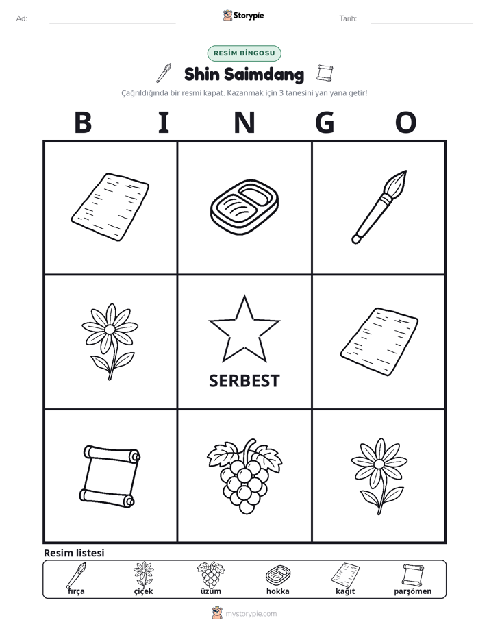 Resim Bingo