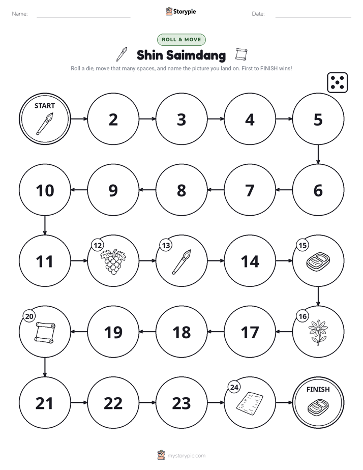 Roll & Move Game