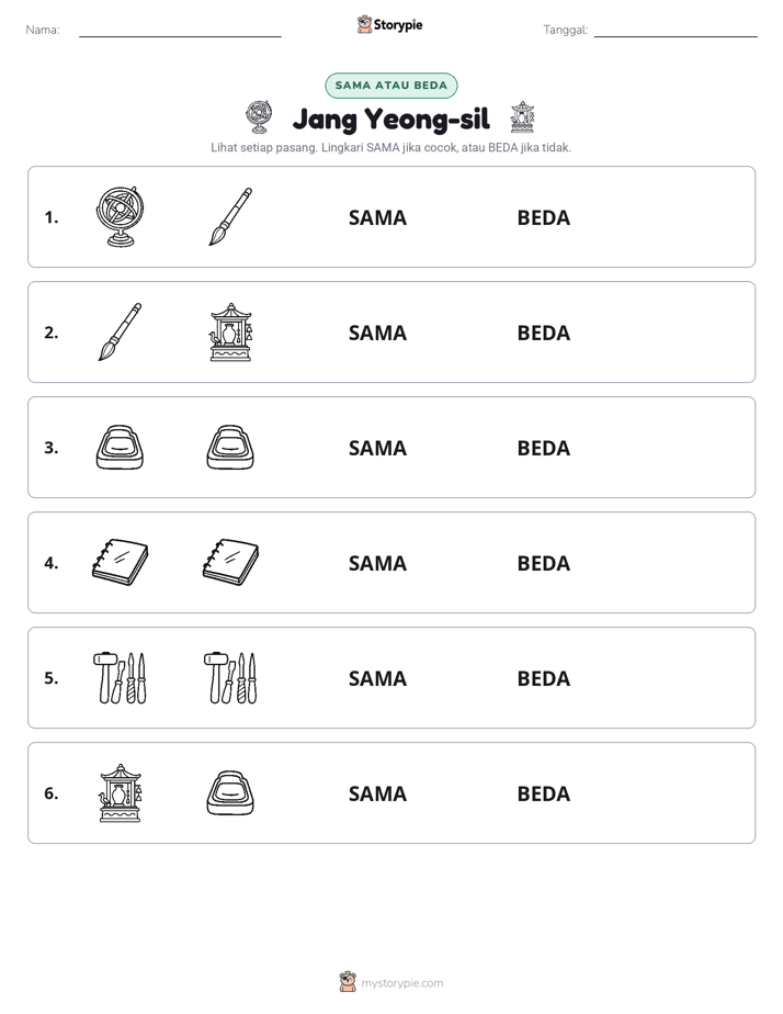 Sama atau Berbeda