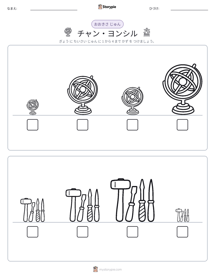サイズ順
