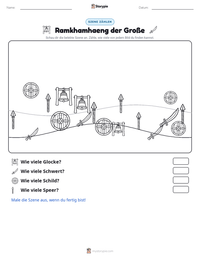 Ramkhamhaeng der Große druckbare Arbeitsblatt Vorschau