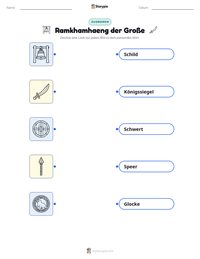 Ramkhamhaeng der Große druckbare Arbeitsblatt Vorschau