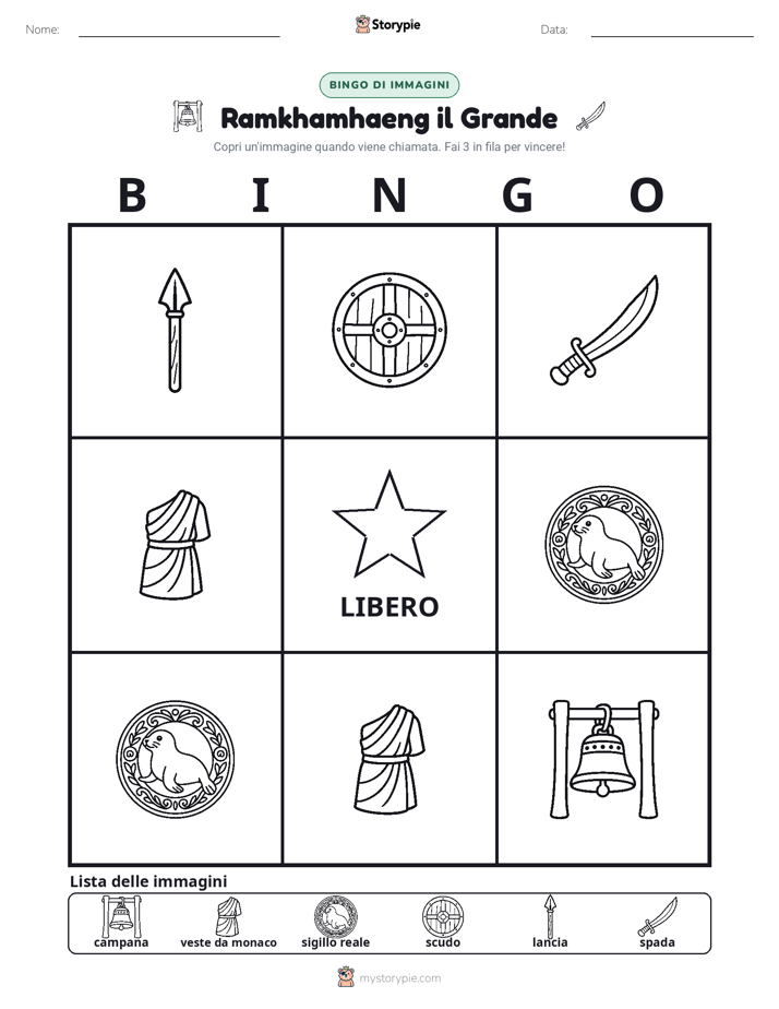 Bingo delle Immagini