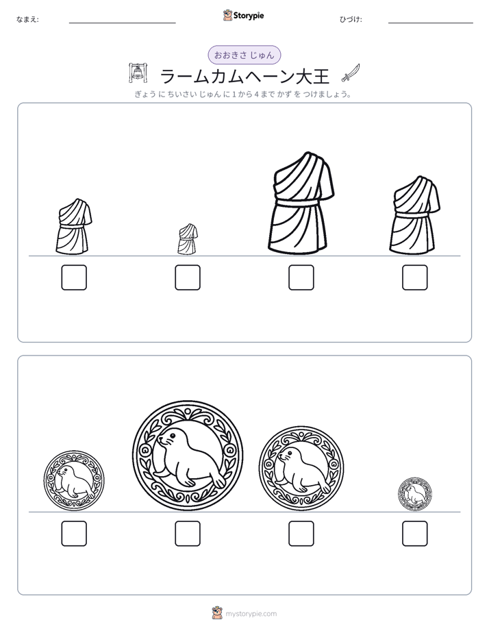 サイズ順