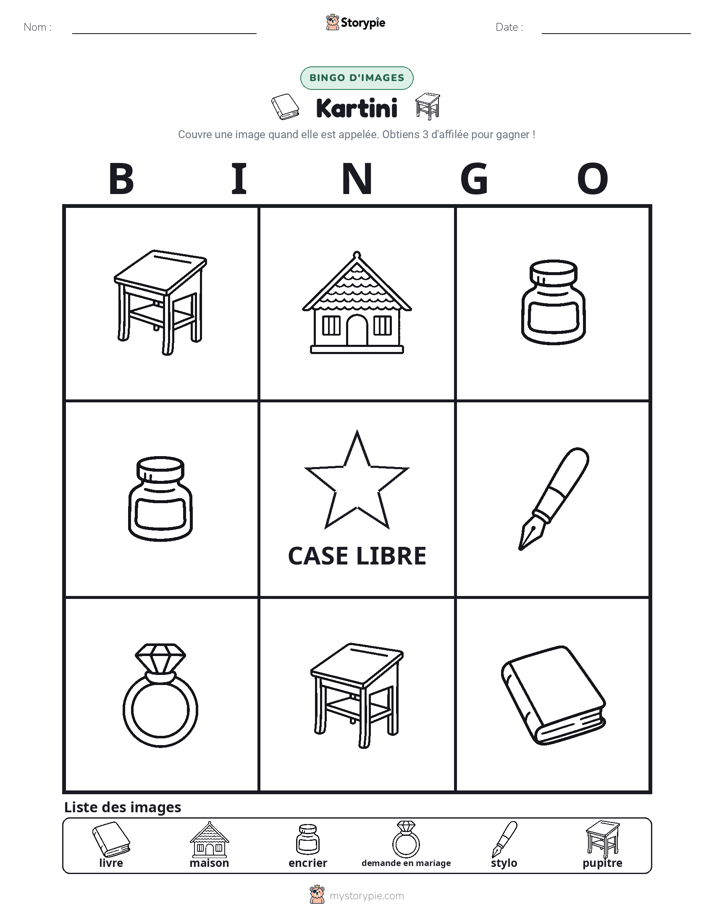 Bingo d'Images
