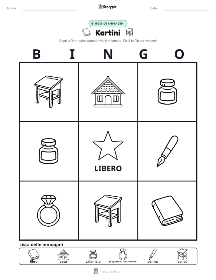 Bingo delle Immagini