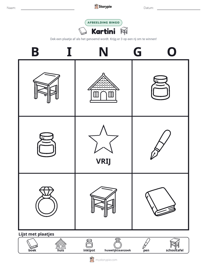Afbeelding Bingo