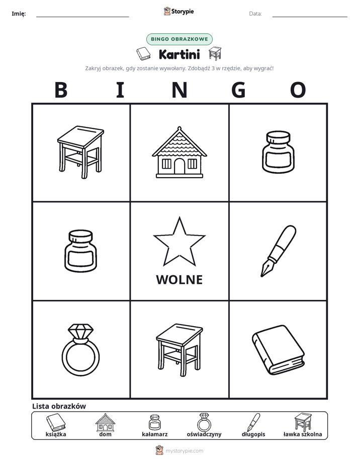 Bingo obrazkowe